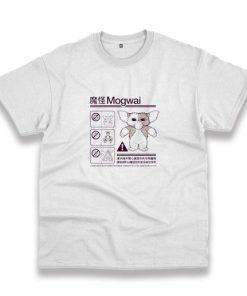 Japanese Mogwai Care Instruction Gremlins Gizmo Casual T Shirt 3 Japanese Mogwai Care Instruction Gremlins Gizmo Casual T Shirt 4