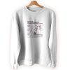Japanese Mogwai Care Instruction Gremlins Gizmo Cool Sweatshirt
