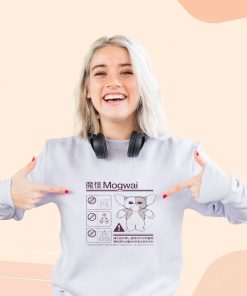 Japanese Mogwai Care Instruction Gremlins Gizmo Cool Sweatshirt
