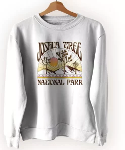 Joshua Tree National Park Retro Sweatshirt Earth Day Costume Joshua Tree National Park Retro Sweatshirt Earth Day Costume