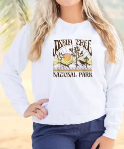 Joshua Tree National Park Retro Sweatshirt Earth Day Costume