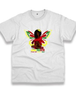 Juneteenth Butterfly Queen Vintage Tshirt