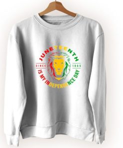 Juneteenth Is My Independence Day Vintage Sweatshirt