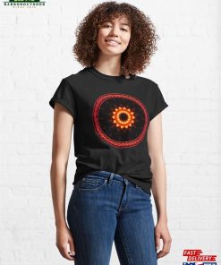 Kaleidoscope Ominous Red In Celtic Circle Frame 26 Classic T-Shirt Hoodie Unisex 3 Kaleidoscope Ominous Red In Celtic Circle Frame 26 Classic T Shirt Hoodie Unisex 4