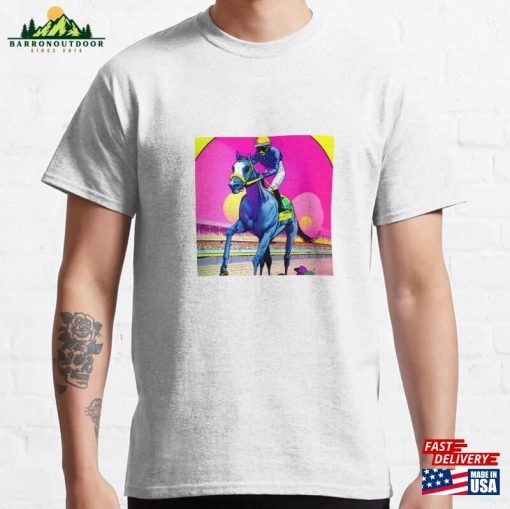 Kentucky Derby Colorful Artistic Classic T Shirts T-Shirt Unisex