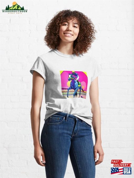 Kentucky Derby Colorful Artistic Classic T Shirts T-Shirt Unisex