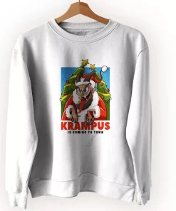 Krampus Is Coming To Town Ugly Christmas Sweater Krampus Is Coming To Town Ugly Christmas Sweater
