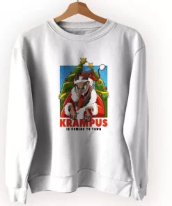 Krampus Is Coming To Town Ugly Christmas Sweater 3 Krampus Is Coming To Town Ugly Christmas Sweater 4