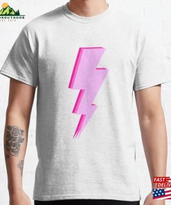 Layered Pink Lightning Classic T-Shirt Hoodie Sweatshirt Layered Pink Lightning Classic T-Shirt Hoodie Sweatshirt