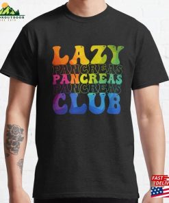 Lazy Pancreas Club Retro Diabetes Awareness Day Classic T-Shirt Lazy Pancreas Club Retro Diabetes Awareness Day Classic T-Shirt