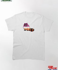 Lesbian Pride Raccoon Classic T-Shirt Sweatshirt
