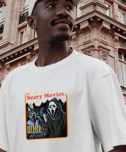 Let’S Watch Scary Horror Movies Casual T Shirt 2 Let'S Watch Scary Horror Movies Casual T Shirt 3