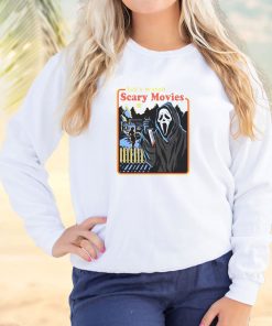 Let’S Watch Scary Horror Movies Cool Sweatshirt 2 Let'S Watch Scary Horror Movies Cool Sweatshirt 3
