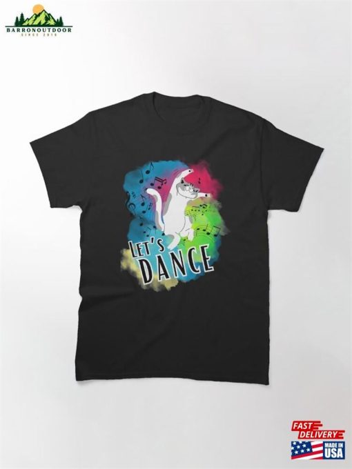 Let’s Dance Joyful Cat In A Holiday Vibe And Summer Unisex T-Shirt