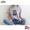 Let’s Wander Shirt Hiking Crew T-Shirt Unisex