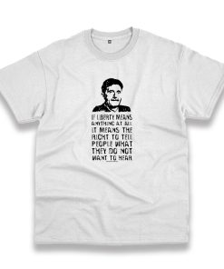 Liberty Free Speech Quote Vintage Tshirt Liberty Free Speech Quote Vintage Tshirt