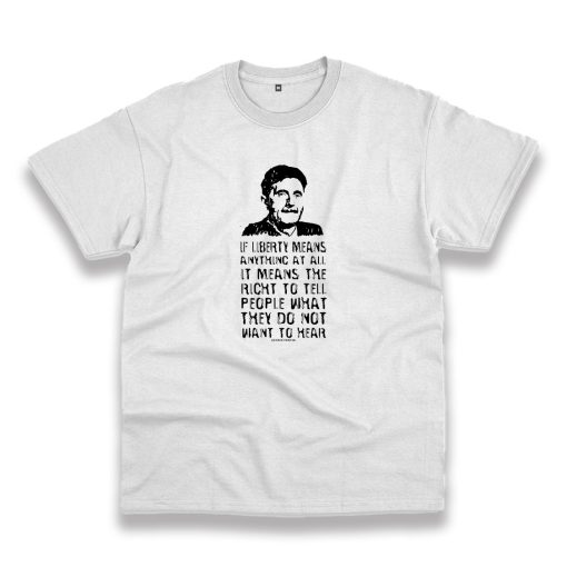 Liberty Free Speech Quote Vintage Tshirt
