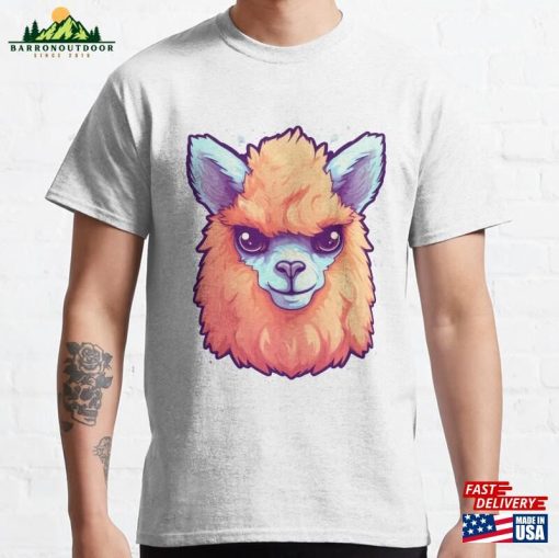 Llama Face Theme V3 Classic T-Shirt Sweatshirt