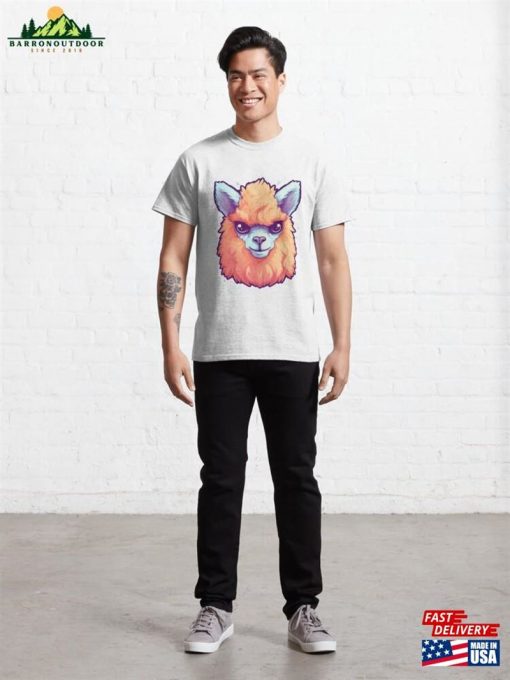 Llama Face Theme V3 Classic T-Shirt Sweatshirt