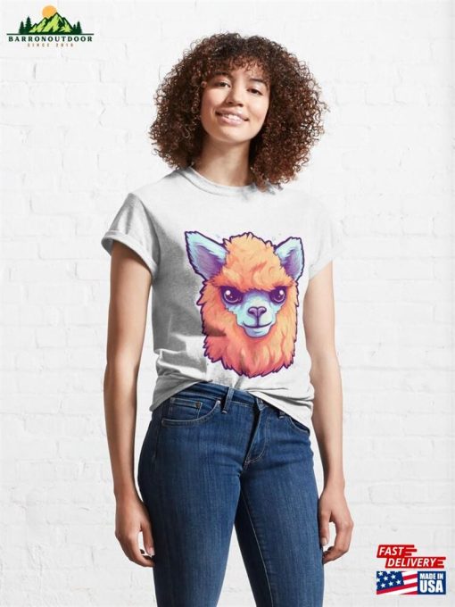 Llama Face Theme V3 Classic T-Shirt Sweatshirt