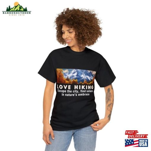 Love Hiking T-Shirt Camp Shirt Unisex Sweatshirt