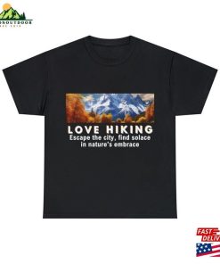 Love Hiking T-Shirt Camp Shirt Unisex Sweatshirt