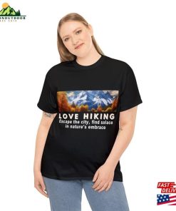 Love Hiking T Shirt Camp Shirt Unisex Sweatshirt 3