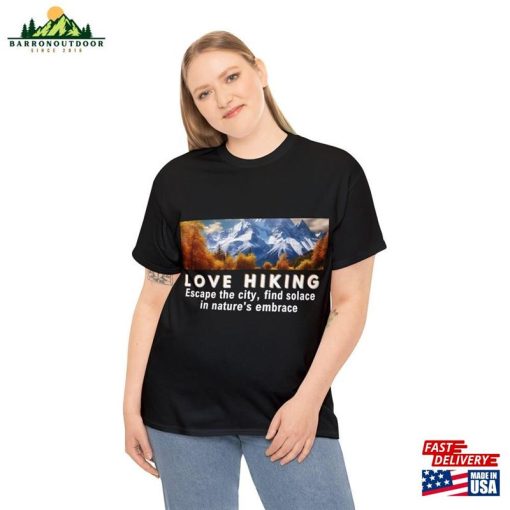 Love Hiking T-Shirt Camp Shirt Unisex Sweatshirt