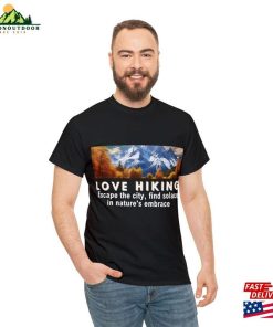 Love Hiking T Shirt Camp Shirt Unisex Sweatshirt 4