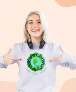 Love Your Mother Earth And Flowers Sweatshirt Earth Day Costume 2 Love Your Mother Earth And Flowers Sweatshirt Earth Day Costume 3