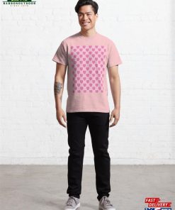 Lovely Pink Heart Seamless Pattern Classic T Shirt Sweatshirt 4