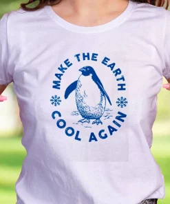 Make Earth Cool Again Climate Casual Earth Day T Shirt