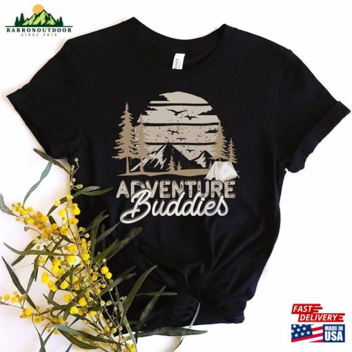 Matching Camping Shirts Nature Lover Adventure Buddies Classic Hoodie