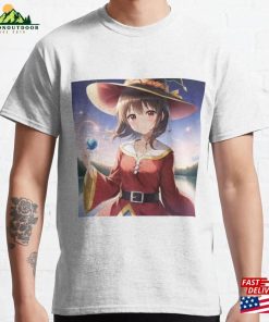 Megumin From Konosuba Classic T-Shirt Sweatshirt Megumin From Konosuba Classic T-Shirt Sweatshirt