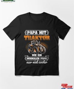 Mens Papa Mit Tractor Viel Cooler Bauer Farmer Essential T-Shirt Classic Unisex