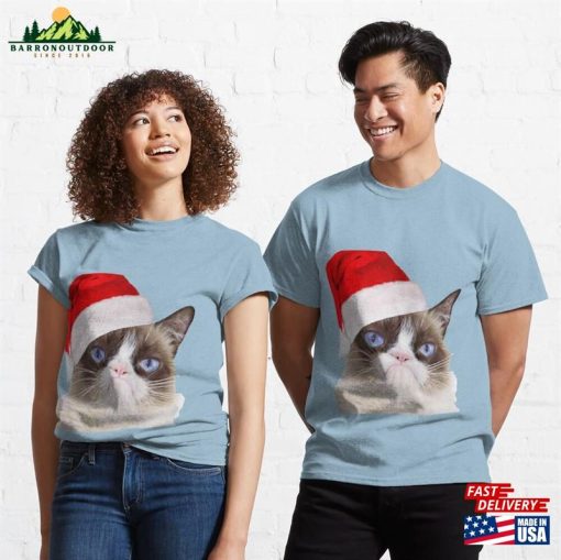 Meowy Catmas Cat Christmas Classic T-Shirt Sweatshirt