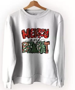 Merry Bright Christmas Trees Ugly Christmas Sweater 3 Merry Bright Christmas Trees Ugly Christmas Sweater 4