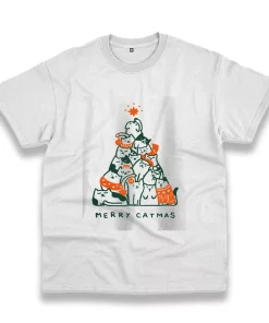 Merry Meowy Catmas Funny Christmas T Shirt Merry Meowy Catmas Funny Christmas T Shirt