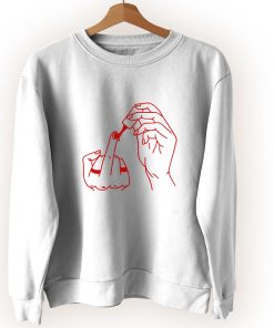 Middle Finger Polish Girl Gang Vintage Sweatshirt Middle Finger Polish Girl Gang Vintage Sweatshirt