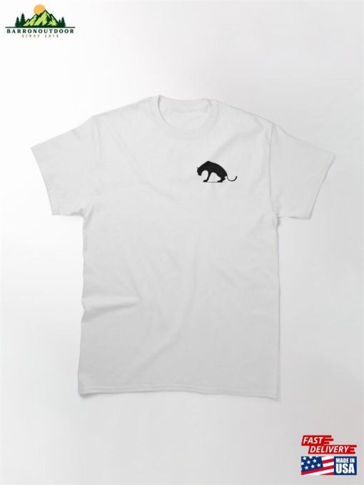 Minimalist Panther The Perfect Blend Of Nature And Style Classic T-Shirt Sweatshirt