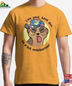 Mischievous Meerkat (On Light Colors) Classic T-Shirt Sweatshirt Mischievous Meerkat (On Light Colors) Classic T-Shirt Sweatshirt