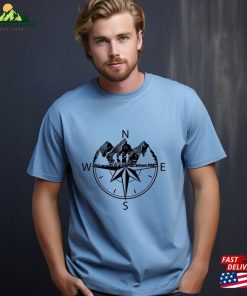 Mountain Compass T-Shirt Shirt Classic Hoodie