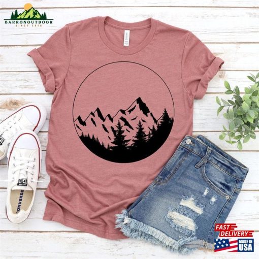 Mountain Shirt Hiking Gifts Nature Unisex Hoodie