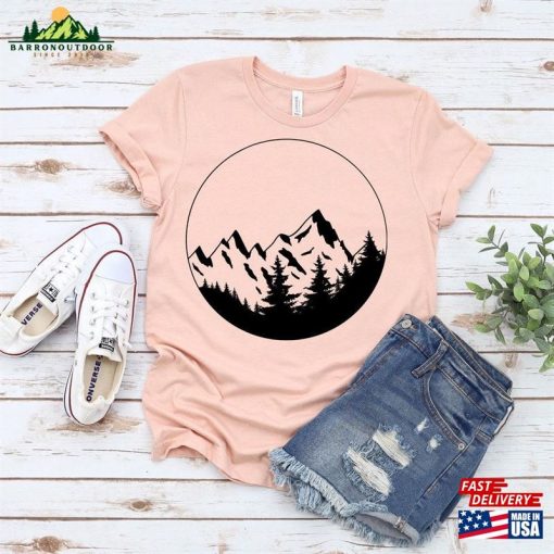 Mountain Shirt Hiking Gifts Nature Unisex Hoodie