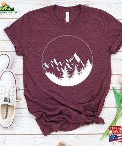Mountain Shirt Hiking Gifts Nature Unisex Hoodie 4