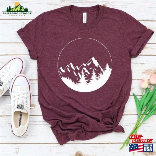 Mountain Shirt Hiking Gifts Nature Unisex Hoodie