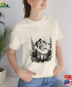 Mountains And Forest Original T Shirt Outdoors Shirts Unisex Sweatshirt 4