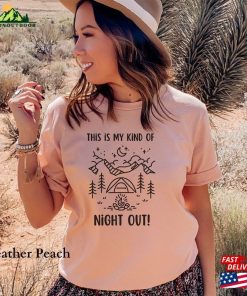 Mountains Outdoor Camping T Shirt Adventure Hiking Shirt Unisex 3