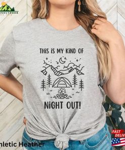 Mountains Outdoor Camping T Shirt Adventure Hiking Shirt Unisex 4