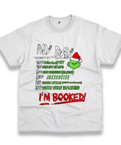 My Day The Grinch I’M Booked Thanksgiving Vintage T Shirt My Day The Grinch I’M Booked Thanksgiving Vintage T Shirt